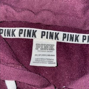 pink hoodie!